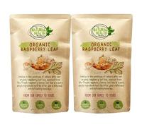 Organic Raspberry Leaf Tea - 100 Bags (2x50 Packs) | Natural Herbal Tea for Pregnancy & Labour | Plastic-Free, Certified Organic & Hand-Blended in the UK