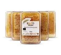 Organic Raw Acacia Honeycomb 6x200g (BWFO)