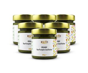 Organic Raw Pumpkin Seed Butter 6x200g (BWFO)