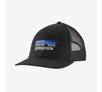 Patagonia P-6 Logo Mesh Hat Black, One Size
