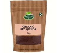 Organic Red Quinoa Grain 3kg by Hatton Hill Organic | Nutritious Whole Grain with Vibrant Flavour