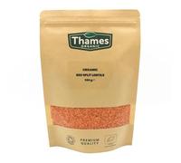 Organic Red Split Lentils - High Fibre, High Protein, No Additives, No Preservatives, Raw, Vegan, GMO-Free, Certified Organic - Perfect for Soups, Curries - Thames Organic 500g