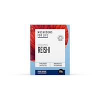 Organic Reishi Supplement - Mushroom Superfood Supplement - Reishi Mushroom Complex - Pure Grade Extracts, No Binders (Powder 60g) (60g Powder)