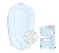 Organic Replacement Cover for Dockatot Deluxe+ Docks with Waterproof Pad Certified Organic Cotton Protects Against leaks Premium Quality Spare Cover (Cover Only) (Blue)