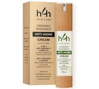 Organic Retinol Cream - Triple Peptide Anti-Aging Moisturiser with Hyaluronic Acid, Vitamin A & E | Clinically Proven to Reduce Wrinkles & Boost Firmness in 2 Weeks | 50ml (50ml)