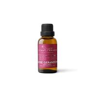 Organic Rose Geranium Essential Oil- Natural Essential Oil for Diffuser- Organic Aromatherapy Oil- Spiritual Awakening, Strength Boost & Confidence- Refreshing Aroma Diffuser Oil- Bath Oil- 30ml/1Oz