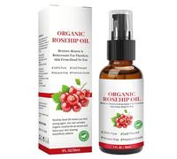 Organic - Rose Hips Oil, Fast-Absorbing Moisturizer, Face Oils | Skin Care Women Reduces Appearance Stretchmarks Seed Pure Cold Pressed Natural Body Beauty Daily Routine Pro