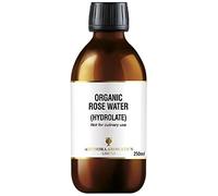 Organic Rose Water Face Toner - Steam Distilled Rosa Damascena Hydrolate - Alcohol Free, Vegan, Sensitive Skin - 260ml | Amphora Aromatics