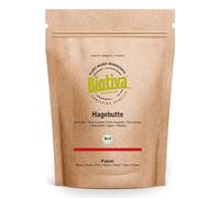 Organic Rosehip Powder 10 kg (10x1kg) - rosehips from Europe - Rosa Canina - Freshly Ground, Bottled and Controlled in Germany - Biotiva