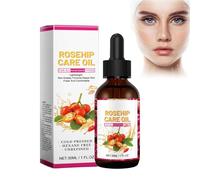 Organic Rosehip Seed Oil, Cold Pressed Natural, Unrefined, Hydrating, Nourishing and Moisturising Carrier Oil, Anti Aging Rose Hip Seed Oil for Face, Skin, Body, Hair, Hands