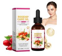 Organic Rosehip Seed Oil Cold Pressed,Rosehip Oil for Face Body and Hair, Body Oil,Massage Oil,Face Oil Anti-Ageing,Facial Oils for Women,Multi-Functional Body Moisturiser,Facial Moisturiser for Women
