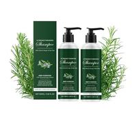 Organic Rosemary Hair Shampoo, Rosemary Shampoo For Hair, Natural Thickening & Strengthening Nourishes Soft And Fluffy, Keratin Argan Oil for Women And Men (2Pc)