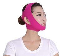 Organic Rosewater Post-SurgicalS Chin Strap - Neck and Chin Compression Clothing Wrap - Face Slim Jade Roller Cheap (Hot Pink, One Size)