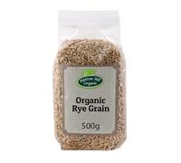 Organic Rye Grain 500g by Hatton Hill Organic | Whole, Nutritious Grain for Baking & Cooking
