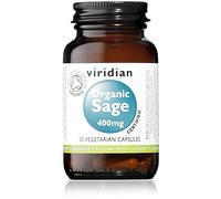 Organic Sage 400mg: 30 Veg Caps