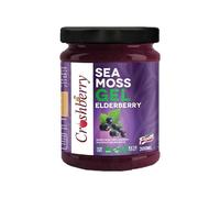 Organic Sea Moss Gel Elderberry Wildcrafted Premium Seamoss - Made in The UK