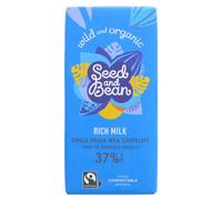 Organic Seed & Bean Company | 37% Milk Chocolate | 75g