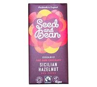 Organic Seed & Bean Company | 58% Dark Choc & Hazelnuts | 4 x 85g