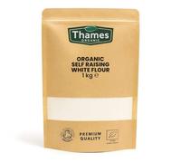 Organic Self Raising White Flour 1kg - Unbleached, High Protein, No Additives or Preservatives, Suitable for Baking Cakes, Bread, and Pastries - Thames Organic