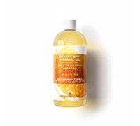 Organic Series Orange Body Massage Oil 500ml - Health Restore Soothe Anti Aging Moisturise Nourishing Regenerating Protecting Hydrating Vegan Lotion - Natural Organic Vegan