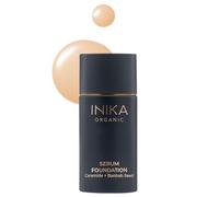 Organic Serum Foundation | Vegan, Buildable Coverage, Weightless Second Skin Feel, Transfer Proof with Skincare Ingredients in Sustainable Packaging. Bold 25ml