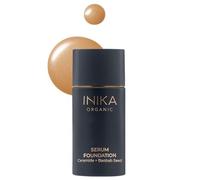 Organic Serum Foundation | Vegan, Buildable Coverage, Weightless Second Skin Feel, Transfer Proof with Skincare Ingredients in Sustainable Packaging. Nourish 25ml