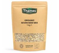 Organic Seven Seed Mix-Certified Organic, Non-GMO, Vegan, No Additives, No Preservatives, Resealable Bag by Thames Organic 1kg