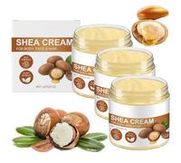Organic Shea Butter, Raw & Unrefined Shea Butters for Body, Face & Hair, Nourishes, Soothes, and Softens Dry Skin, Enriched with Vitamin A & F, Natural Long-Lasting Hydration (3)