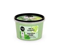 Organic Shop 250ml Body Scrub Fresh & Pure Exfoliating Mint & Cucumber
