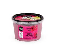 Organic Shop 250ml Body Scrub Skin Beauty Softening Cherry & Lime
