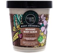 Organic Shop Body Desserts Almond and Honey Milk Reviving Body Scrub, 450 ml