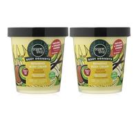 Organic Shop Body Dessert Banana Milkshake Repairing Body Cream, 450 ml (Pack of 2)