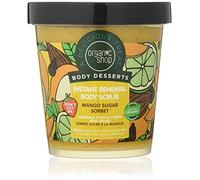 Organic Shop Body Desserts Mango Sugar Sorbet Instant Renewal Body Scrub, 450 ml