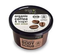Organic Shop 250ml Body Scrub Softening Coffee & Sugar