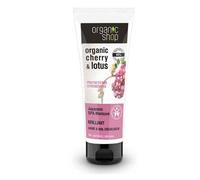 Organic Shop Organic Cherry & Lotus Brilliant Hand & Nail Cream-Balm 75 ml