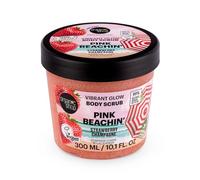 Organic Shop Pink Beachin´ Vibrant Glow Body Scrub. Strawberry Champagne, 300ml
