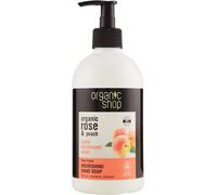 Organic Shop Rose and Peach Nourishing Hand Soap, 500 ml