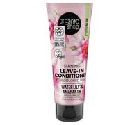 Organic Shop Shining Leave-In Conditioner for Colored Hair Water Lily and Amaranth, 75 ml (Pack of 1)