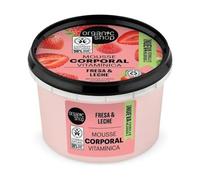 Organic Shop Strawberry Vitamin Body Mousse 250ml - Pack of 2 (Total 500ml)