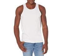 Organic Signatures Crew Neck Undershirts Tank Top, 3 Pack - white - Medium