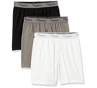 Organic Signatures Men's Classic Cotton Knit Boxers (3-Pack) - Multicolored - XXL