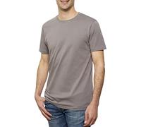Organic Signatures Men's Short-Sleeve Crewneck Cotton T-Shirt - Grey - XXL
