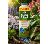 Organic Slug & Snail Killer Pellets 920g, Showerproof Formula 2 Pack