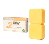 Organic Solid Shampoo Soothing and Illuminating with Chamomile, Calendula and Hop 130g for sensitive skin - Enooso - 100% Artisan Organic Natural Vegan - Made in Italy
