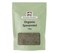 Organic Spearmint Loose Leaf Tea 100g by Manor Springs Organic
