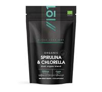 Organic Spirulina & Chlorella 2000mg - 300 Tablets - Broken Cell Wall - Cold Pressed Pure Supplement with No Additives (75 Day Supply) by Alpha01