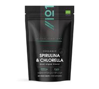 Organic Spirulina & Chlorella 2000mg - 300 Tablets - Broken Cell Wall - Cold Pressed Pure Supplement with No Additives (75 Day Sup
