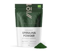 Organic Spirulina Powder 1kg - 100% Cold Pressed - Resealable and Recyclable Pouch by Alpha01