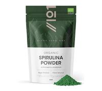 Organic Spirulina Powder 500g - 100% Cold Pressed - Resealable and Recyclable Pouch - By Alpha01