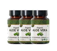 ORGANIC SPREE Aloe Vera 120 Tablets | Aloe Barbadensis (Aloe Vera) | USDA Organic Certified | Organic and Natural - Pack of 3